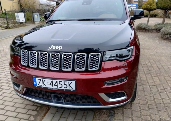 Jeep Grand Cherokee cena 188000 przebieg: 26000, rok produkcji 2021 z Nowy Dwór Mazowiecki małe 172